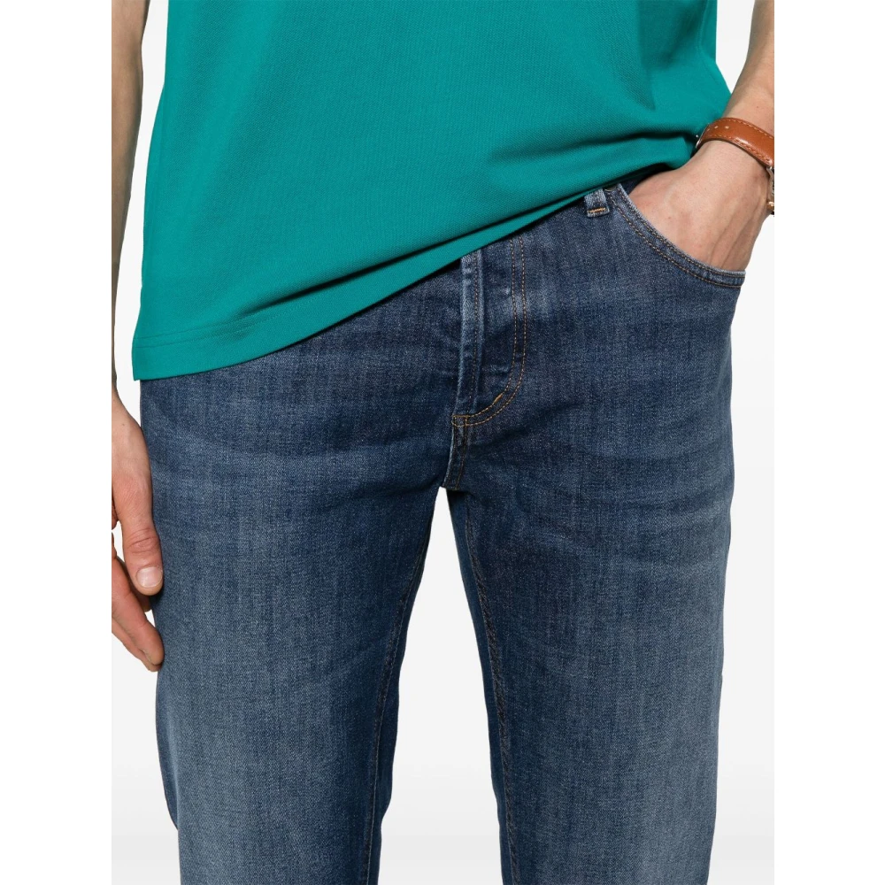 Dondup Blauwe Jeans voor Mannen Blue Heren
