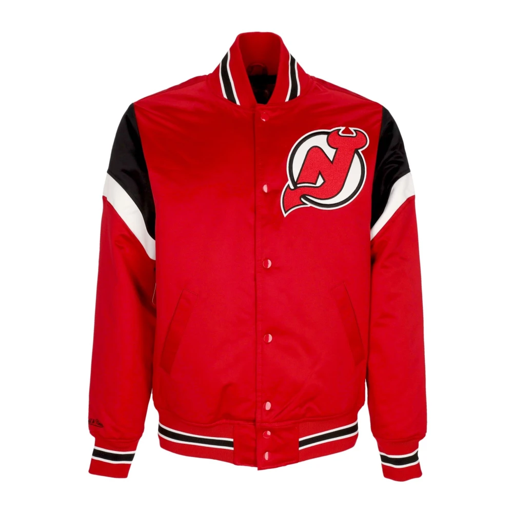 Mitchell & Ness NHL Zwaargewicht Bomberjack Devils Viering Red Heren