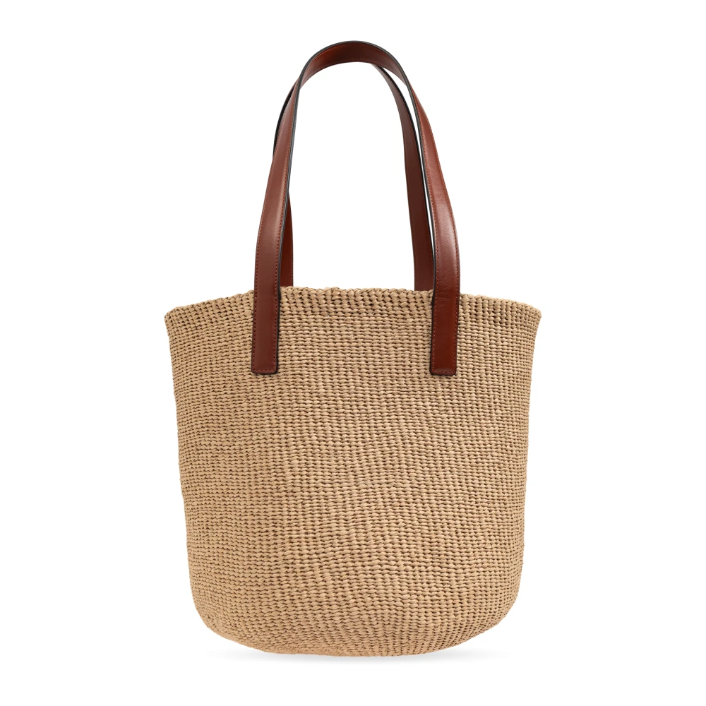 Chloé Tas Paard Medaille Groot type shopper Beige Dames