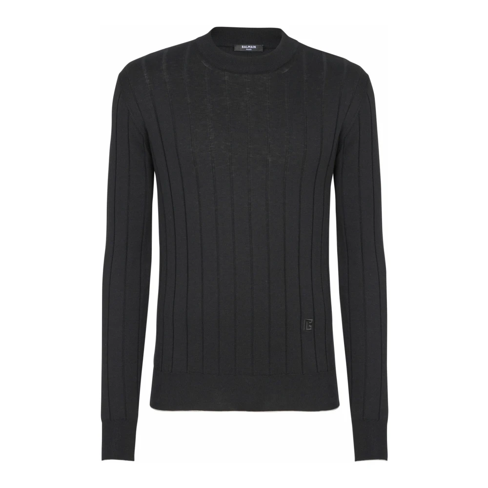 Knitwear > Round-neck Knitwear - - Balmain - Modalova