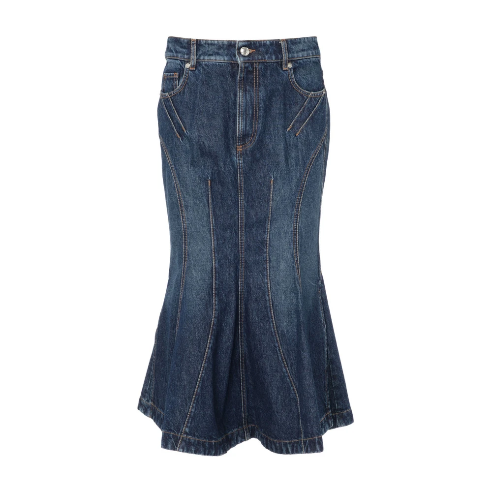SPORTMAX Moderne Casa Stijl Jurk Blue Dames