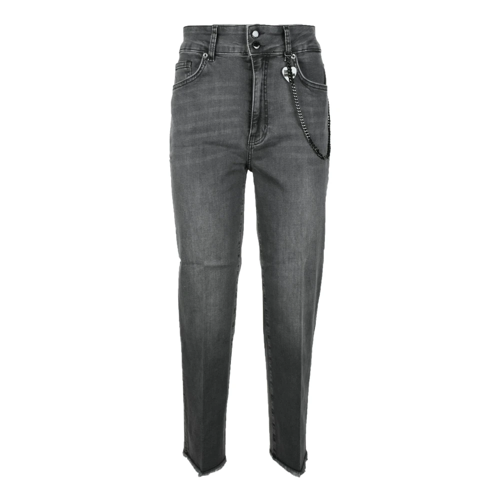 Love Moschino Jeans Gray Dames