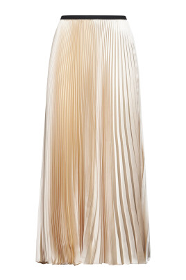flared-beige-skirt-with-elastic-waistband
