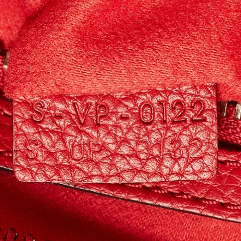 Celine Vintage Pre-owned Leather totes Red Dames