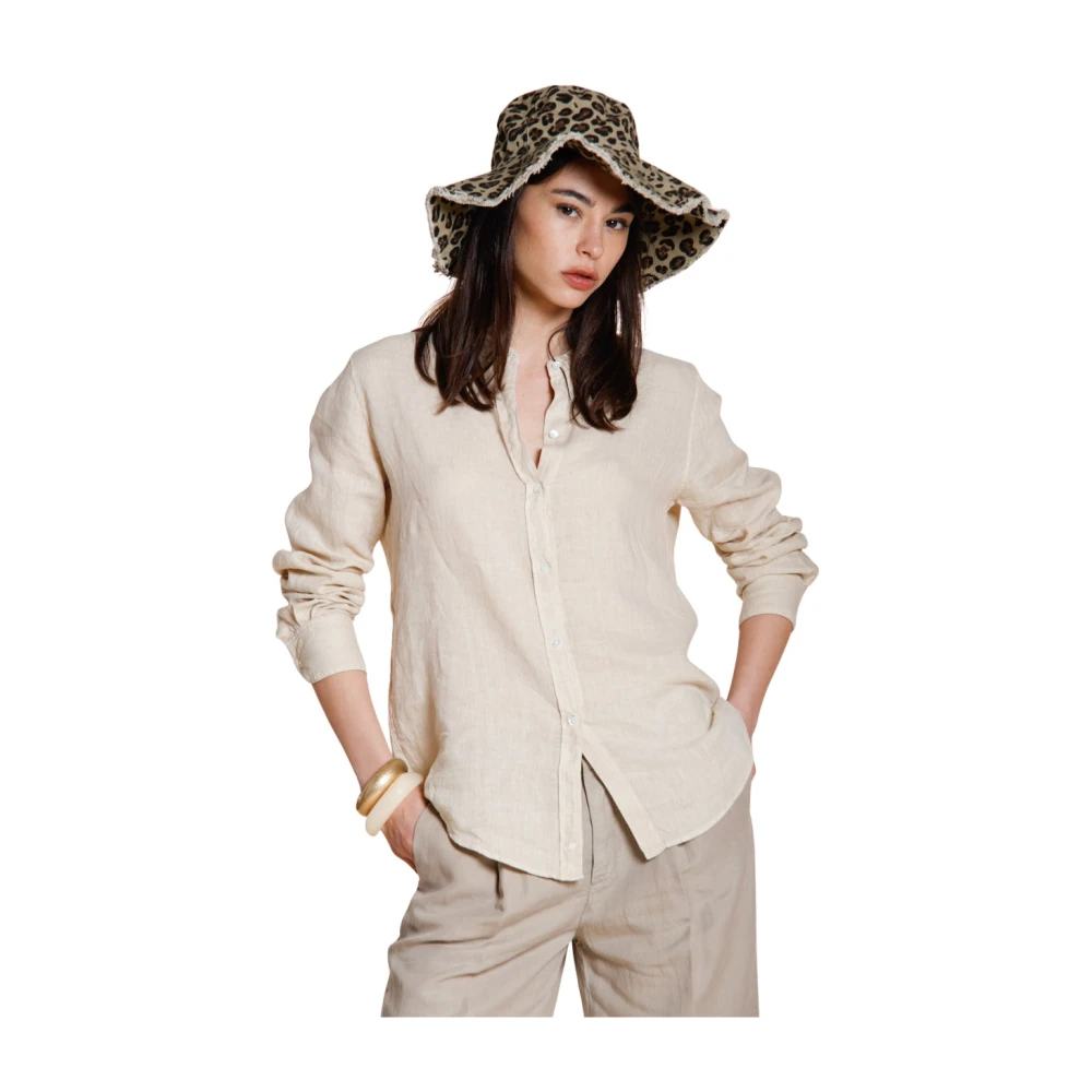 Mason's Beige Delhi Shirt - Female - Shirts - Xs - Blouses & Shirts
