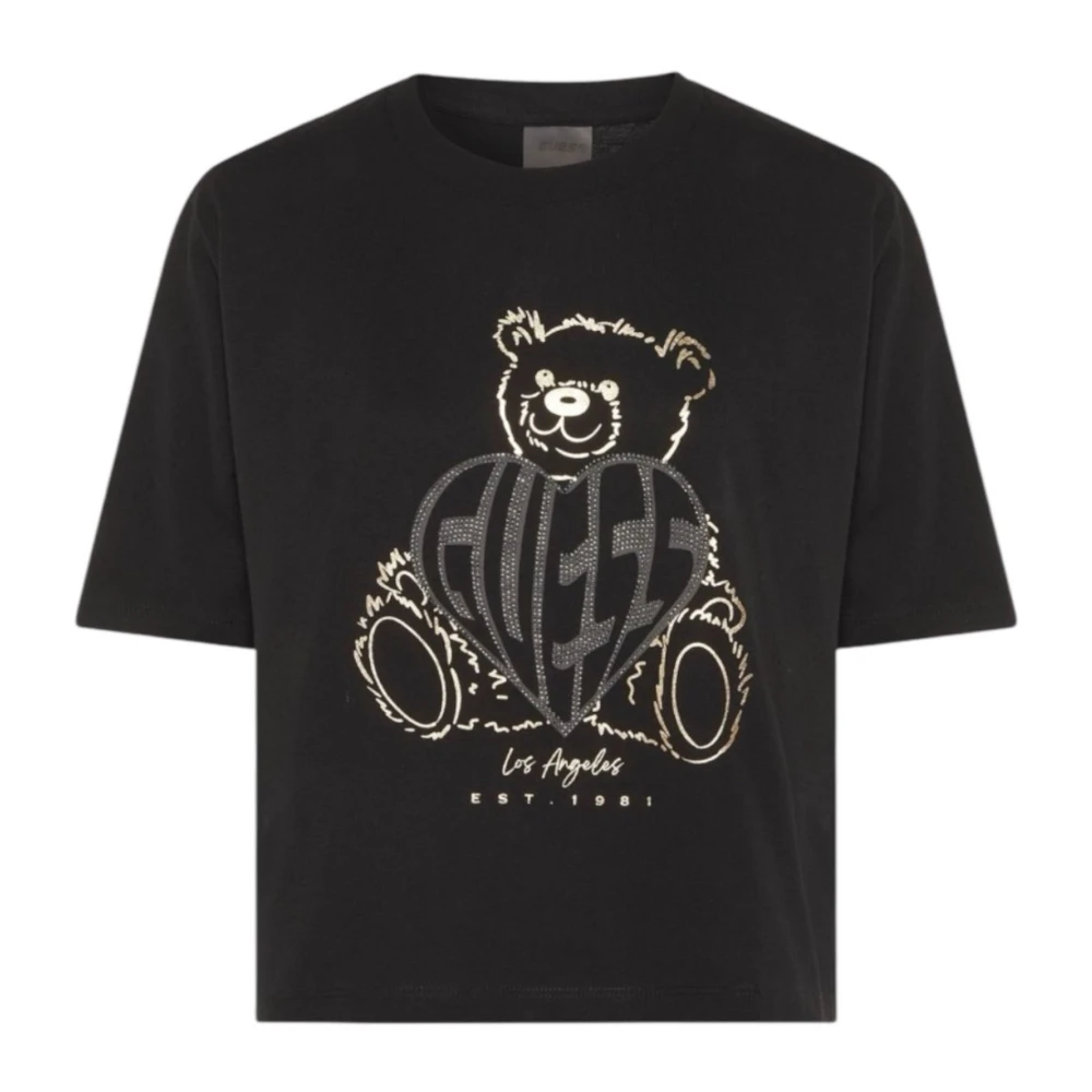 Guess - Tops > T-Shirts - Black - Guess - Modalova
