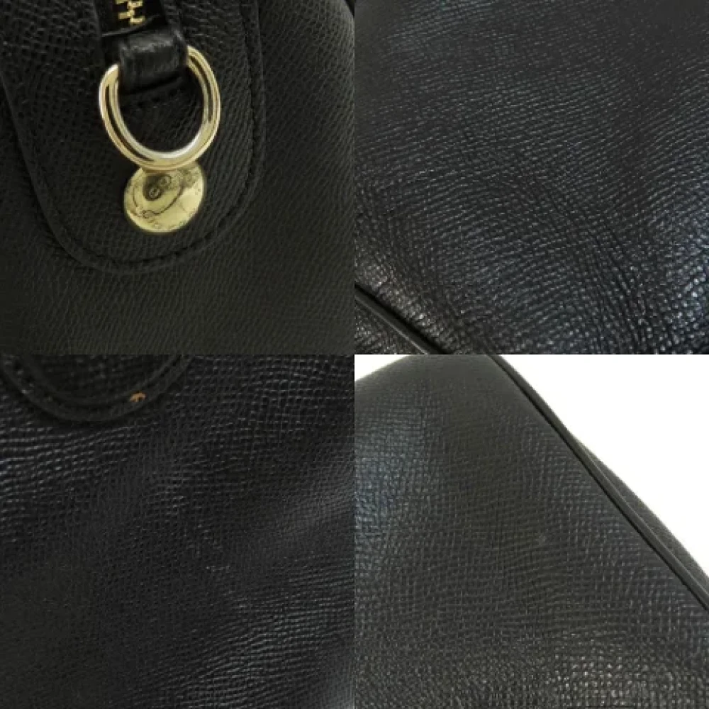 Coach Pre-owned Leather handbags Black Dames
