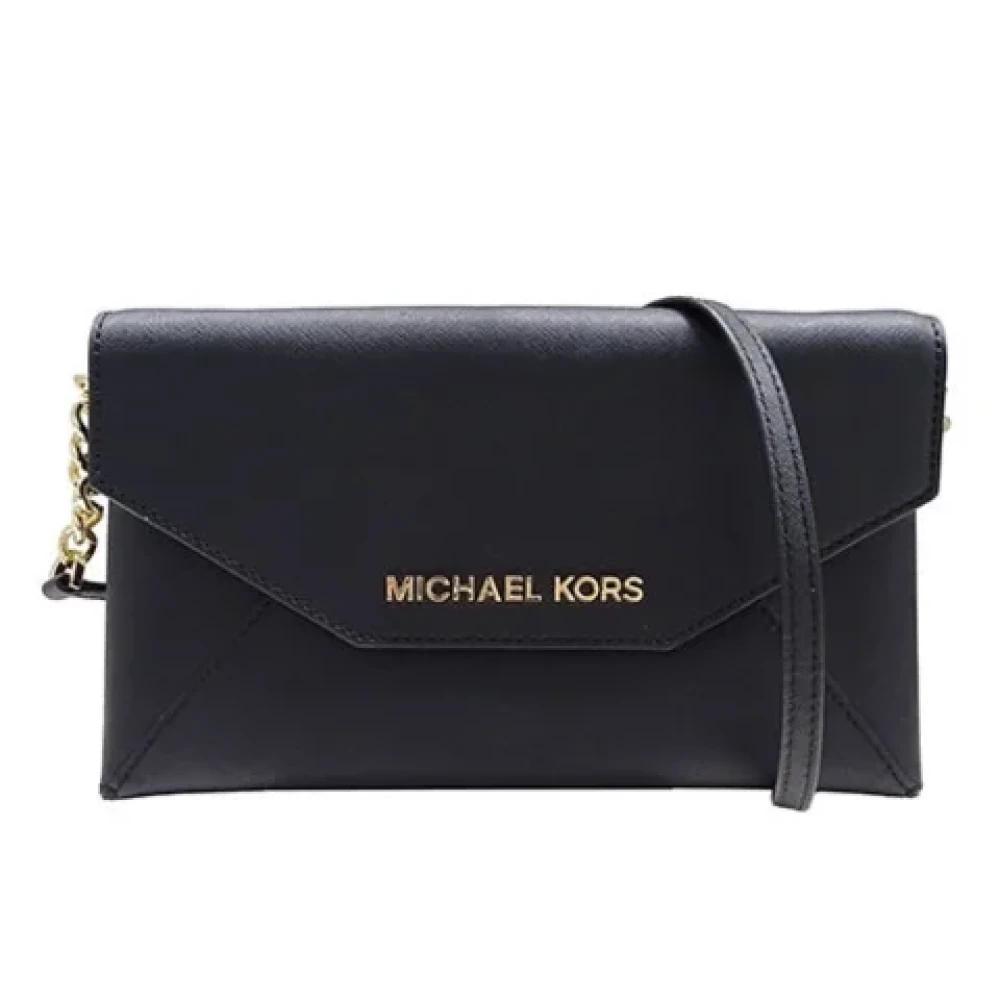 Michael Kors Pre-owned Leather shoulder-bags Black Dames