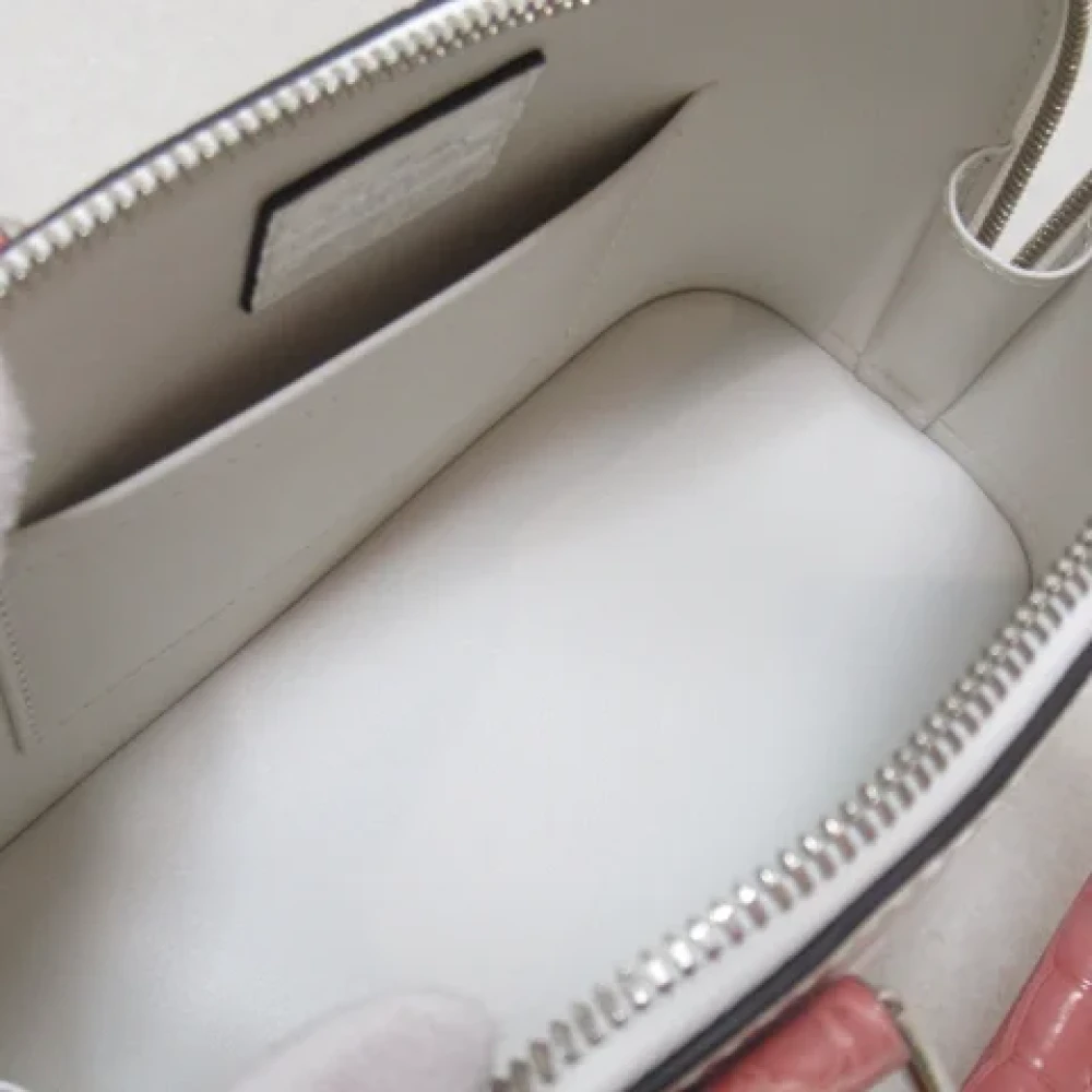 Louis Vuitton Vintage Pre-owned Plastic shoulder-bags White Dames