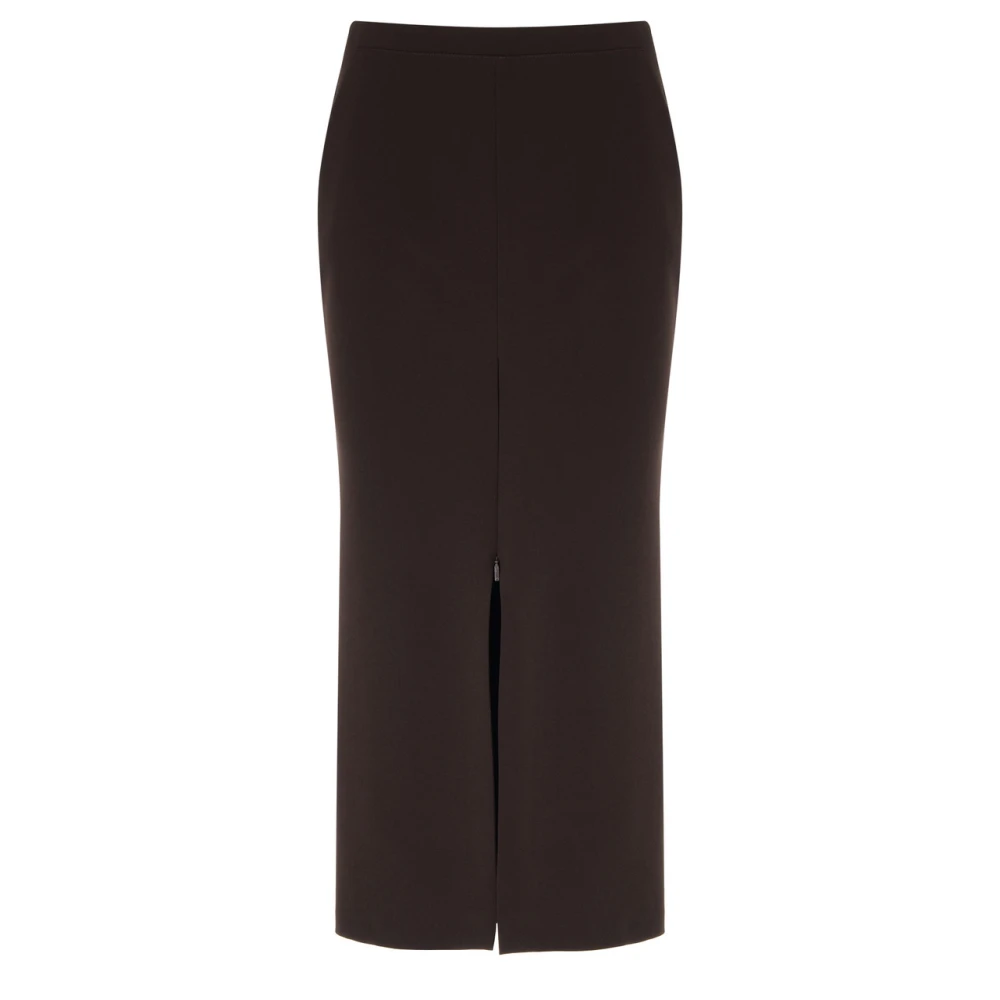 Pinko Bruine Rok Nietmachine Brown Dames