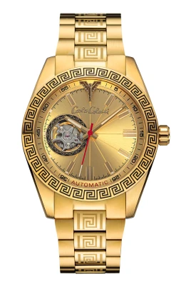 Round Stainless Steel Watch