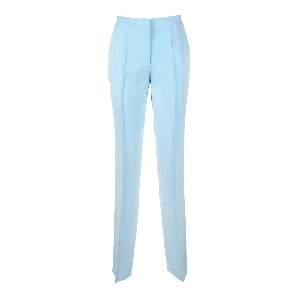 Hinnominate Elegante Stretchy Polyester Elastaan Broek Blue Dames