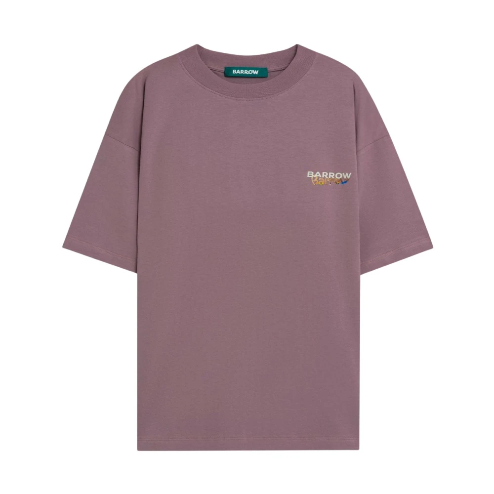 Barrow Pink Jersey T-Shirt - Male - T-Shirts - M - Tops