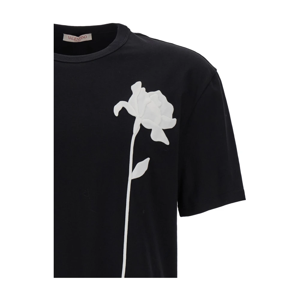 Valentino T-Shirts Black Heren