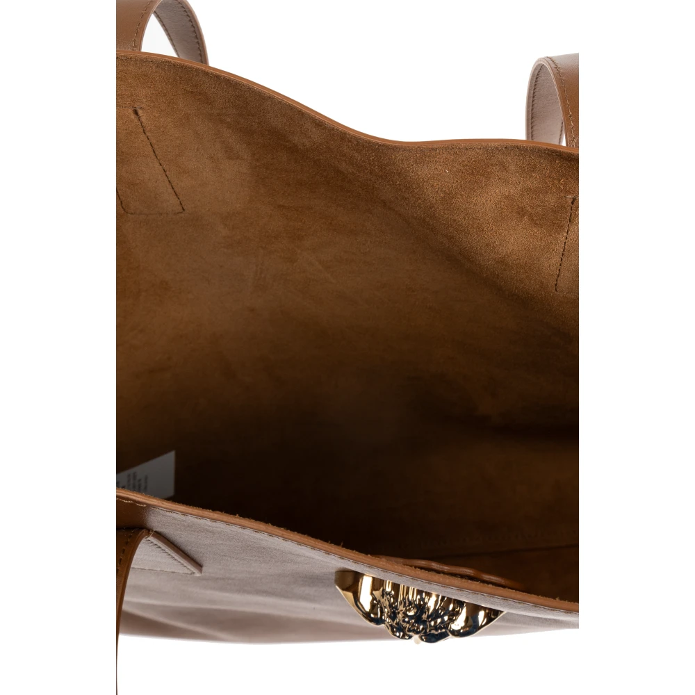 Versace La Medusa shopper tas Brown Heren