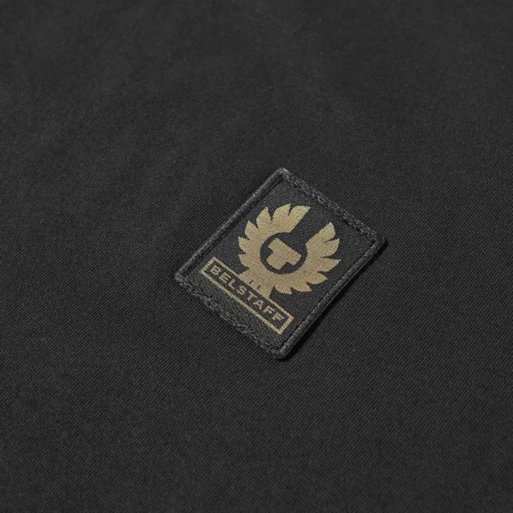 Belstaff Klassiek T-shirt met ronde hals Black Heren