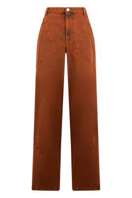 jeans vaqueros naranjas