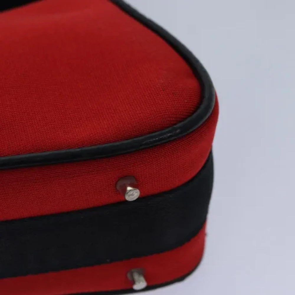 Dior Vintage Pre-owned Silk dior-bags Red Dames