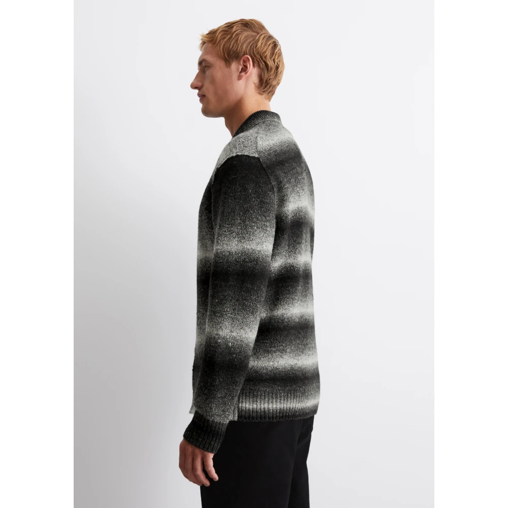Marc O'Polo Gewone cardigan Black Heren