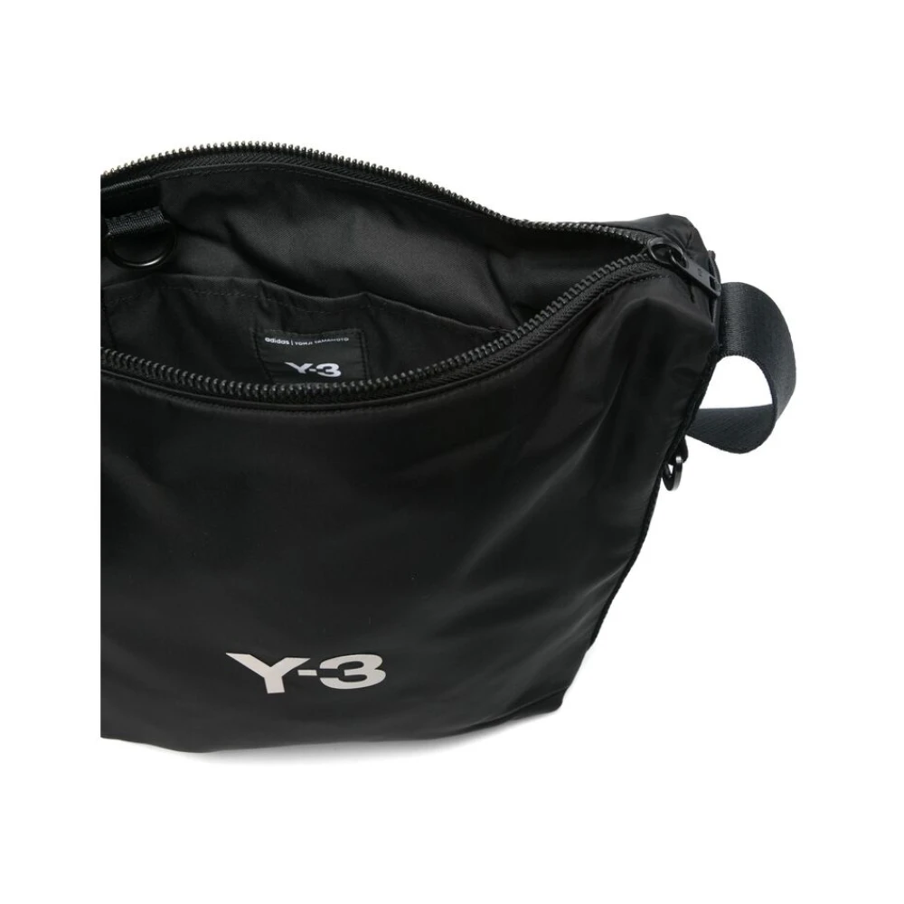 Y-3 Nylon Winkelmandje met Verstelbare Band Black Heren