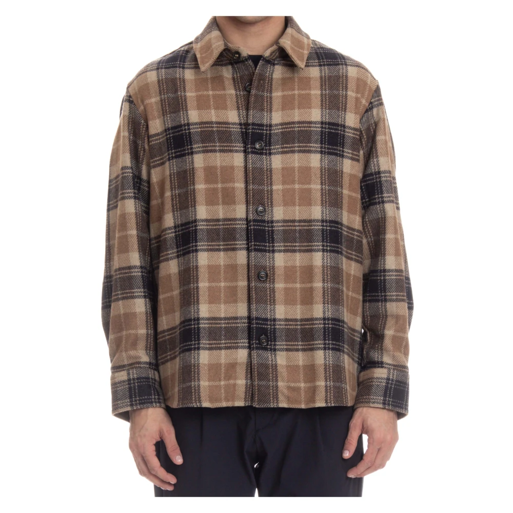 A.p.c. Italiaanse Stijl Knoopshirt Beige Heren