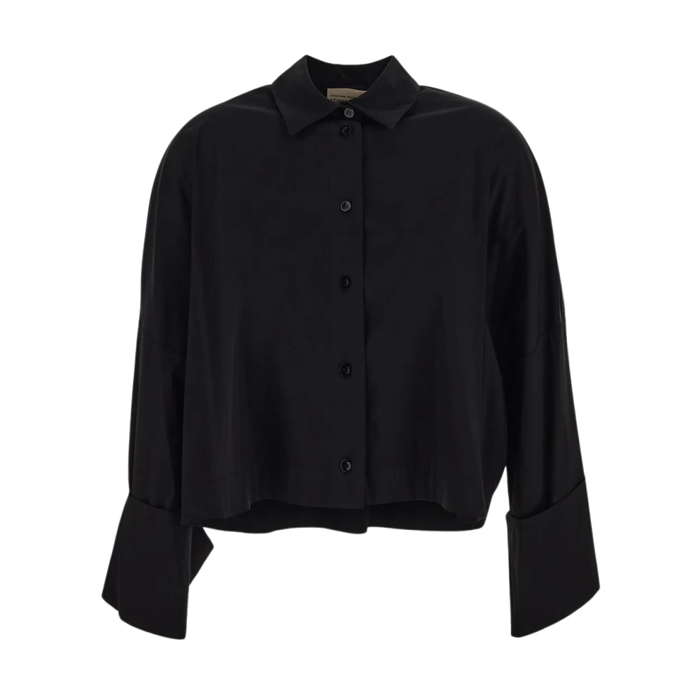 Semicouture Vrouw Shirt Mode Black Dames