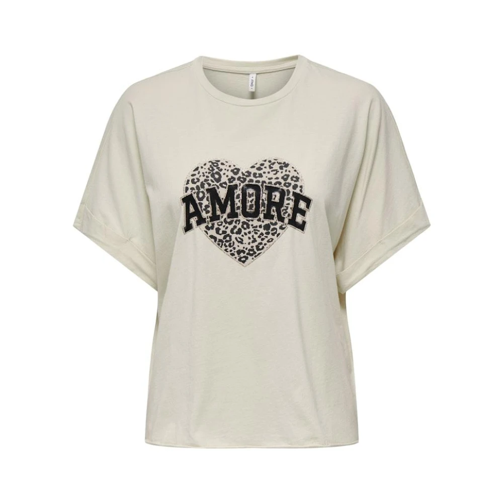 Only Leo Top in Life Collectie Beige Heren