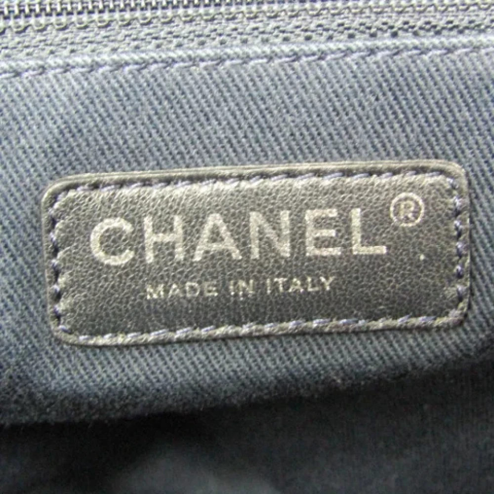 Chanel Vintage Pre-owned Denim chanel-bags Blue Dames