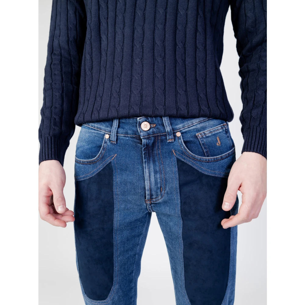 Jeckerson Slim Donkerblauwe Denim Jeans Blue Heren