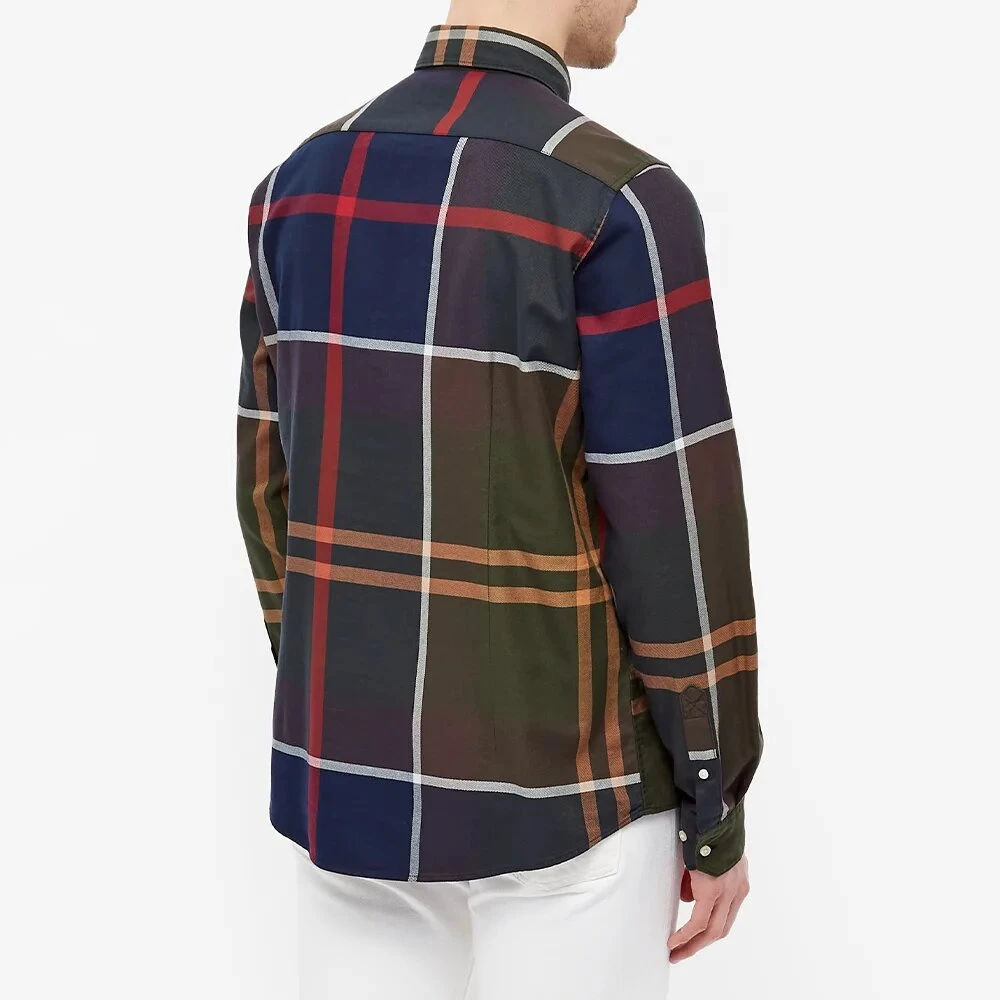 Barbour Klassieke Tartan Getailleerde Overhemd Multicolor Heren