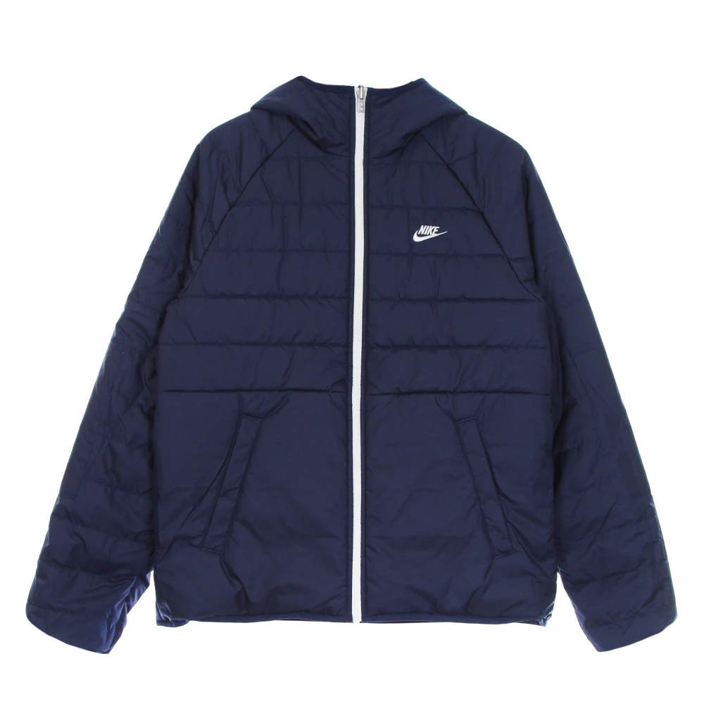Nike Omkeerbaar capuchonjack Gym Rood Midnight Navy Red Heren