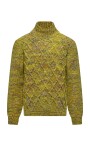 pull-col-roule-en-fil-multicolore-avec-motif-torsade