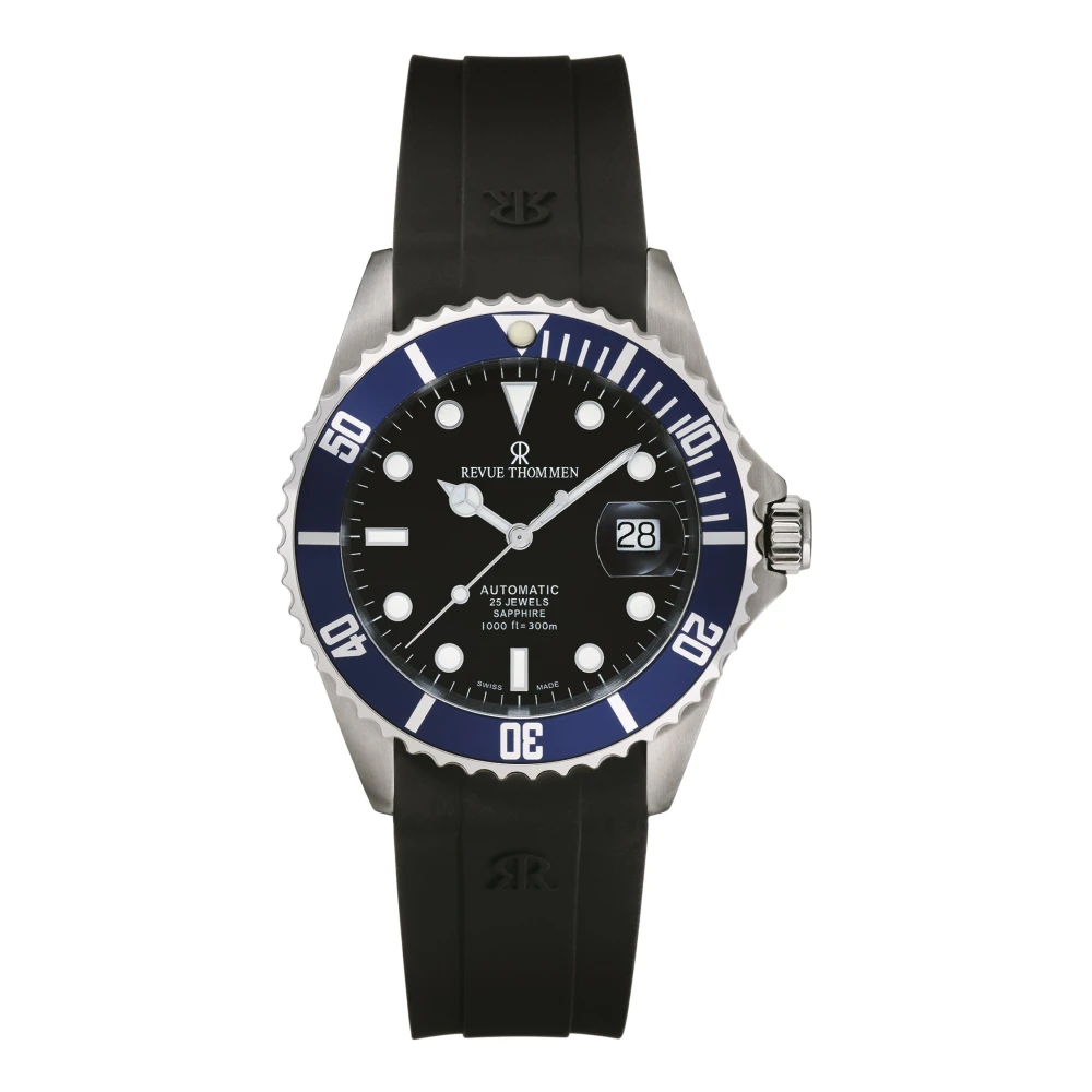 Revue Thommen Black 17571.2835 Automatic Watch - Male - Watches - One Size - Accessories