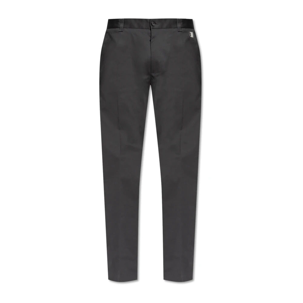Dolce & Gabbana Katoenen broek Gray Heren