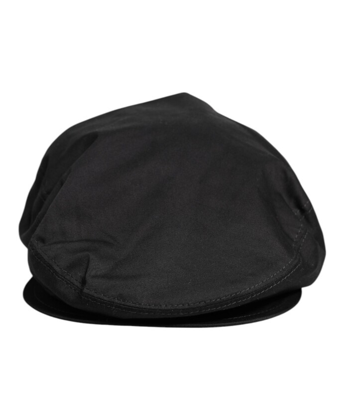 casquette-newsboy-en-coton-noir-cabbie-hat