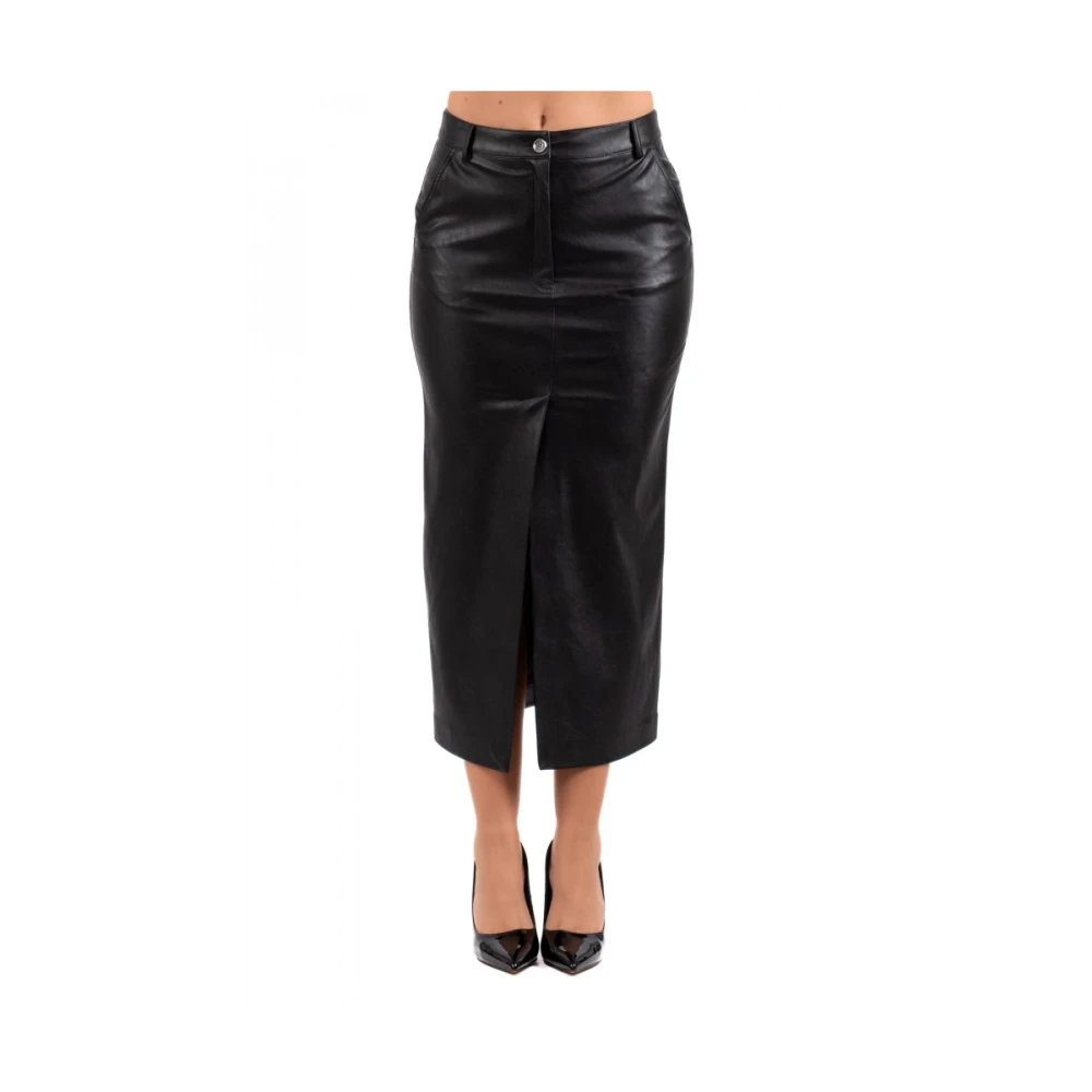 pinko Stijlvolle Roze Rok Black Dames