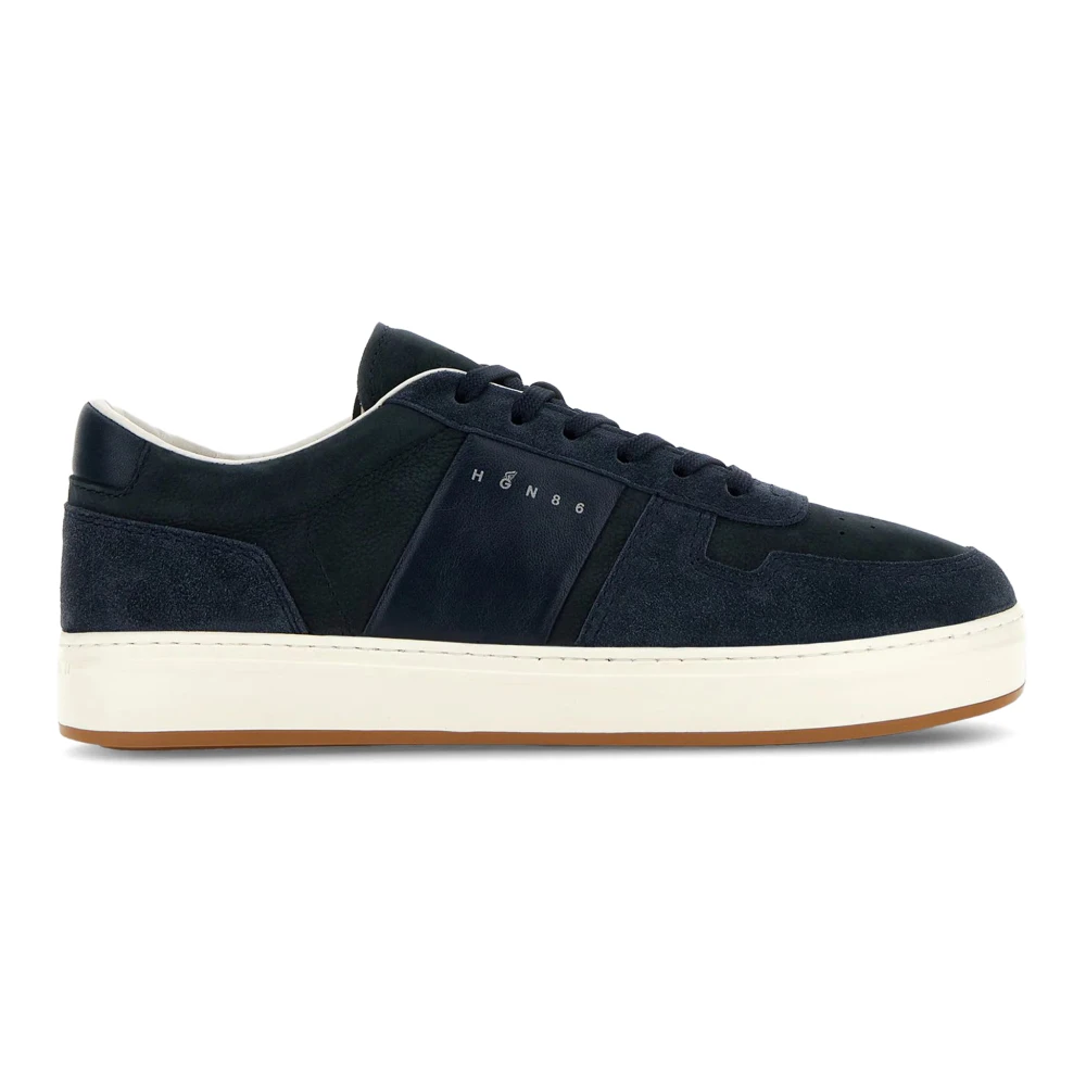 Hogan Retro Sneakers Heren Schoenen Blauw