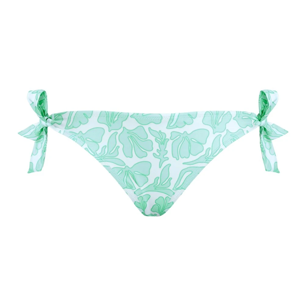 Vilebrequin Kvinno Vit Badkläder Dam, L, Side Tie Bikini Bottom Seashells
