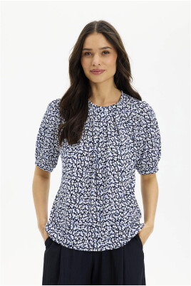 marinebluse-med-1-2-aermer