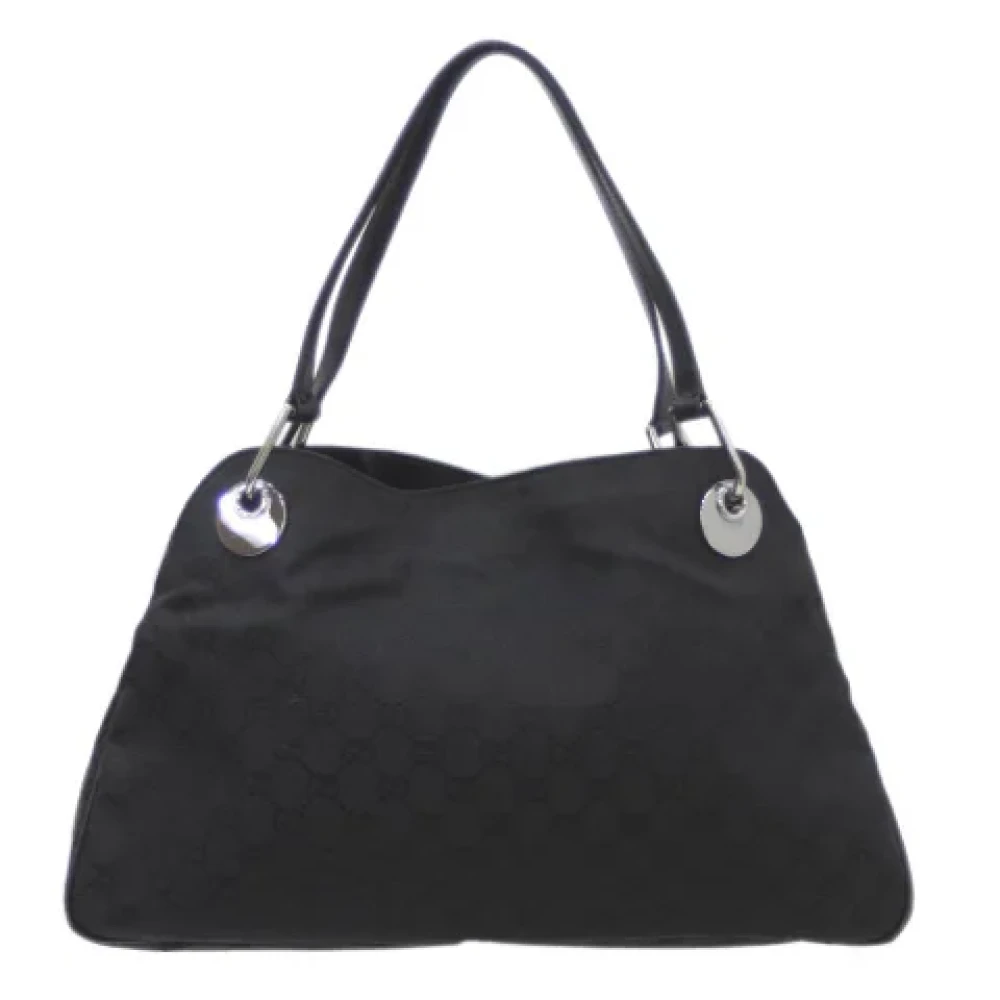 Gucci Vintage Pre-owned Fabric handbags Black Dames