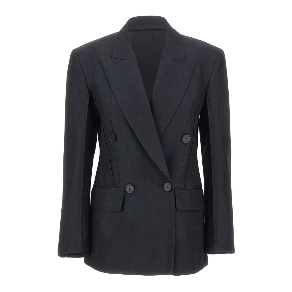 Seafarer Vrouw Zwart Jassen Dames, S, Wol, Carmen Blazer