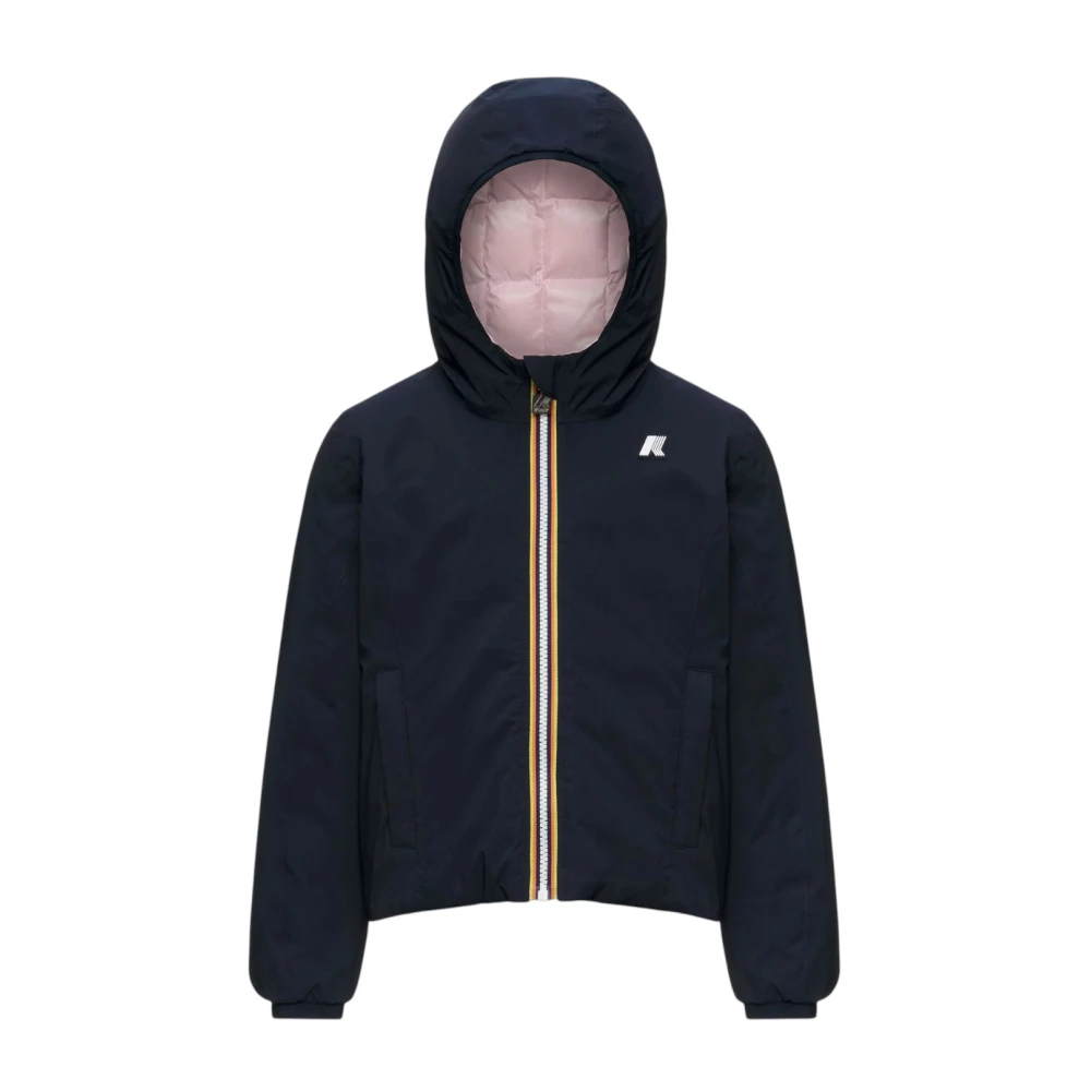 K-Way , Winter Jackets, Female, Blue, 8 Y | 128 Cm, Lily St Thermo Double Jacket - Image 3