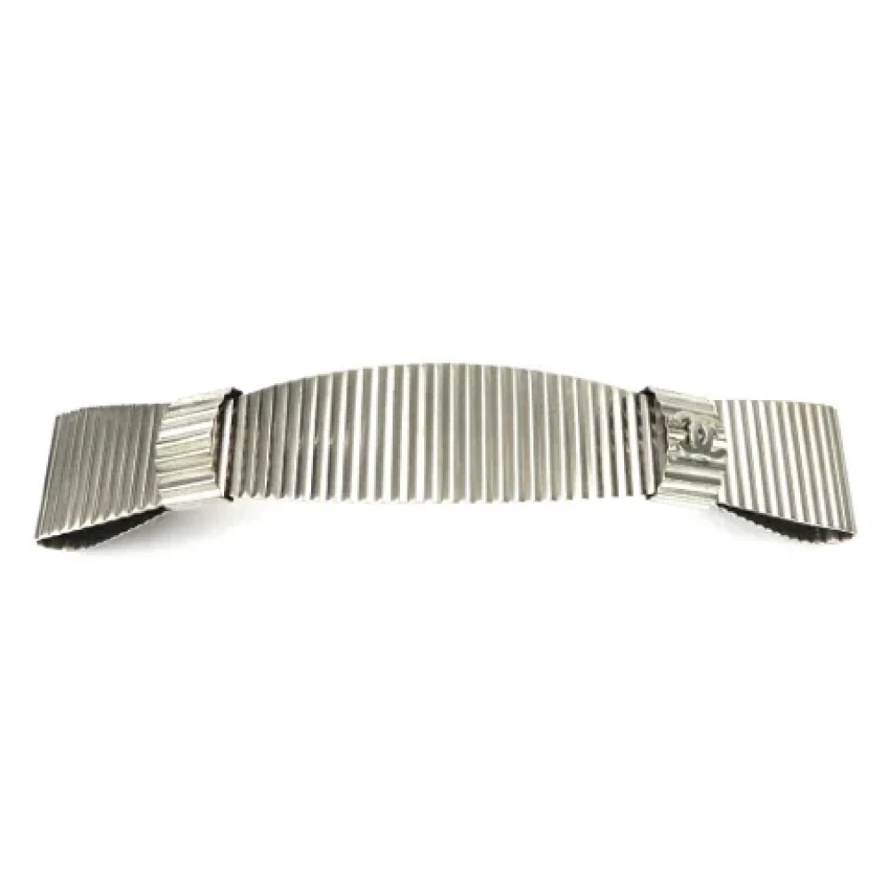 Chanel Vintage Pre-owned Metal hair-accessories Gray Dames