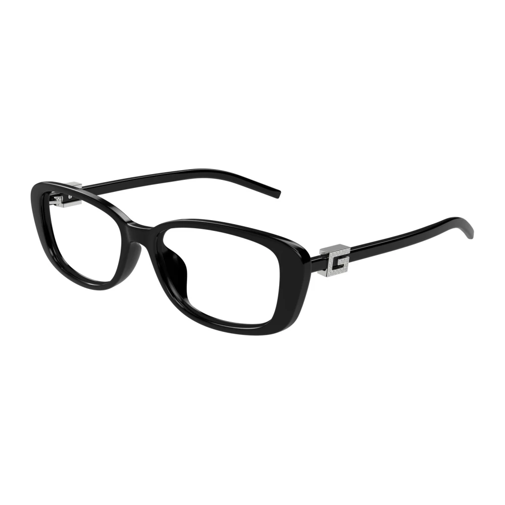 Gucci Stijlvolle Zwarte Leren Sneakers Black Unisex