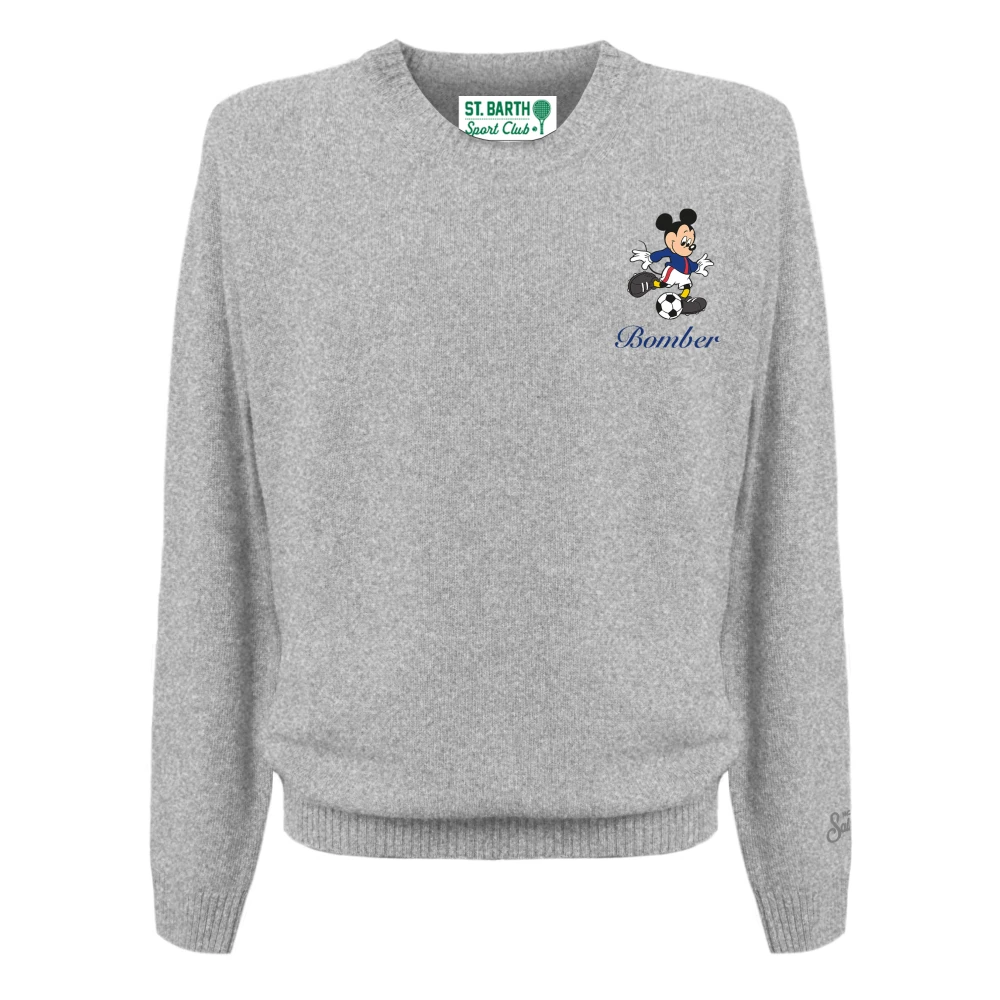 MC2 Saint Barth Grijze Sweaters voor Mannen Gray Heren