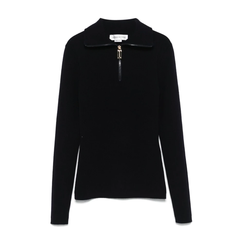 Victoria Beckham Blauwe Sweatshirt Damesmode Aw24 Blue Dames