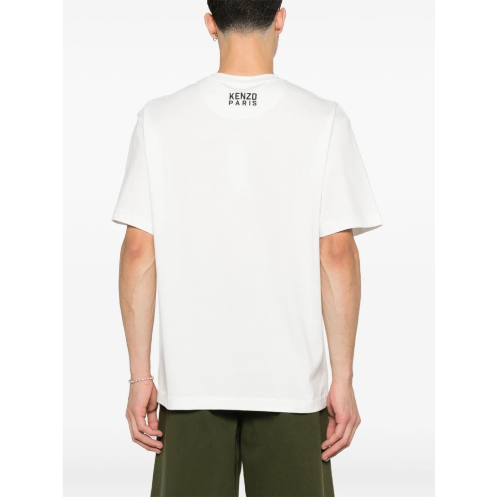 Kenzo Witte T-shirts en Polos White Heren