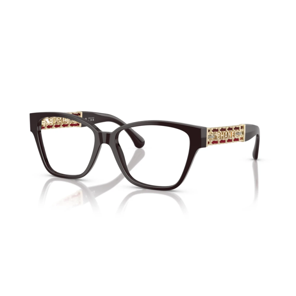 Chanel Black Glasses, Female, 53 Mm, Cat Eye Eyeglasses