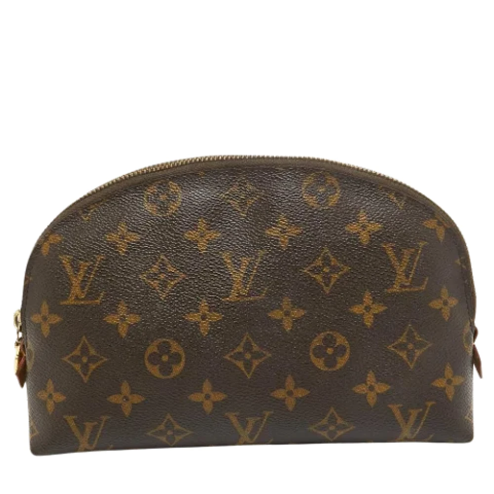 Louis Vuitton Vintage Pre-owned Coated canvas clutches Brown Dames