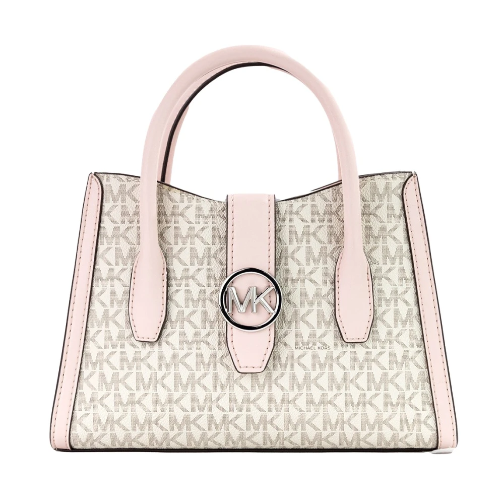 Michael Kors Gabby Small Powder Blush PVC Satchel Multicolor Dames